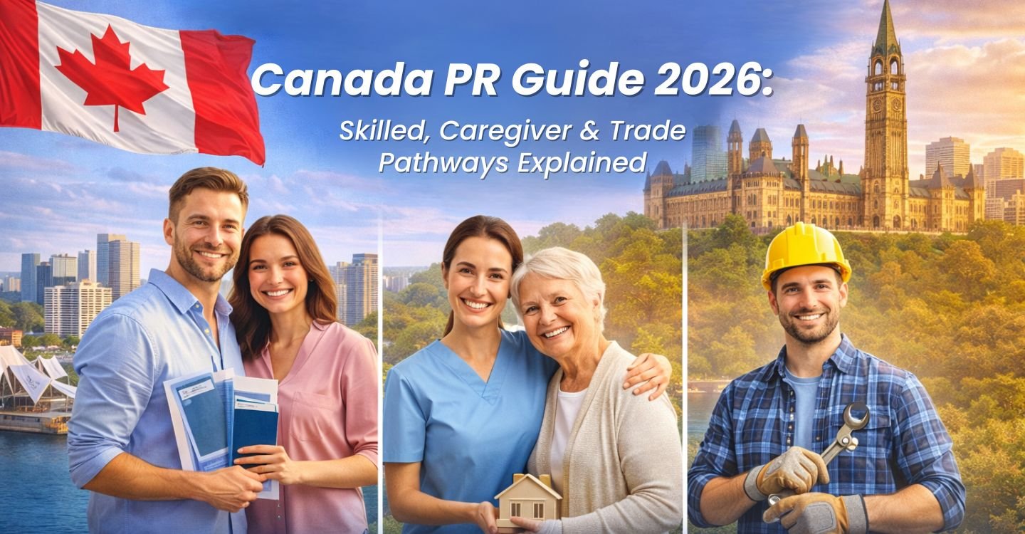 Canada PR Guide 2026: Skilled, Caregiver & Trade Pathways Explained (For PR Seekers)